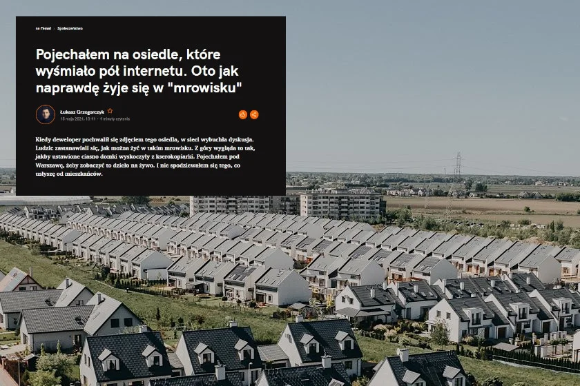 Sonda naTemat pokazała prawdę o osiedlach, które wyglądają jak kopiuj-wklej
