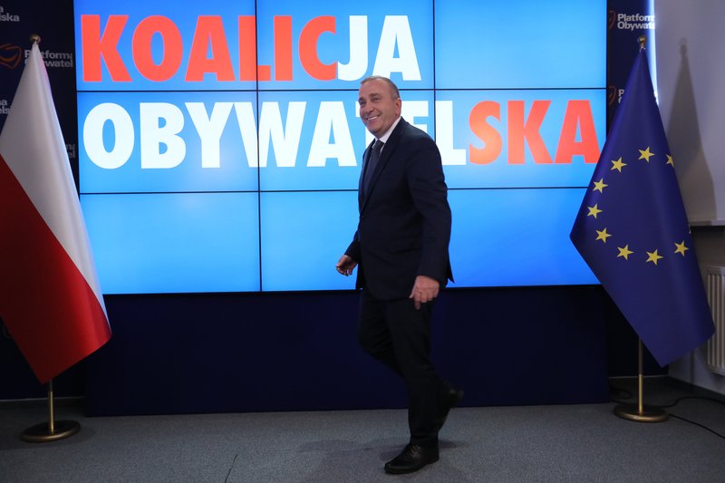 Grzegorz Schetyna zaprezentował jedynki Koalicji Obywatelskiej w wyborach do Sejmu. Sam będzie kandydował z pierwszego miejsca w Warszawie.