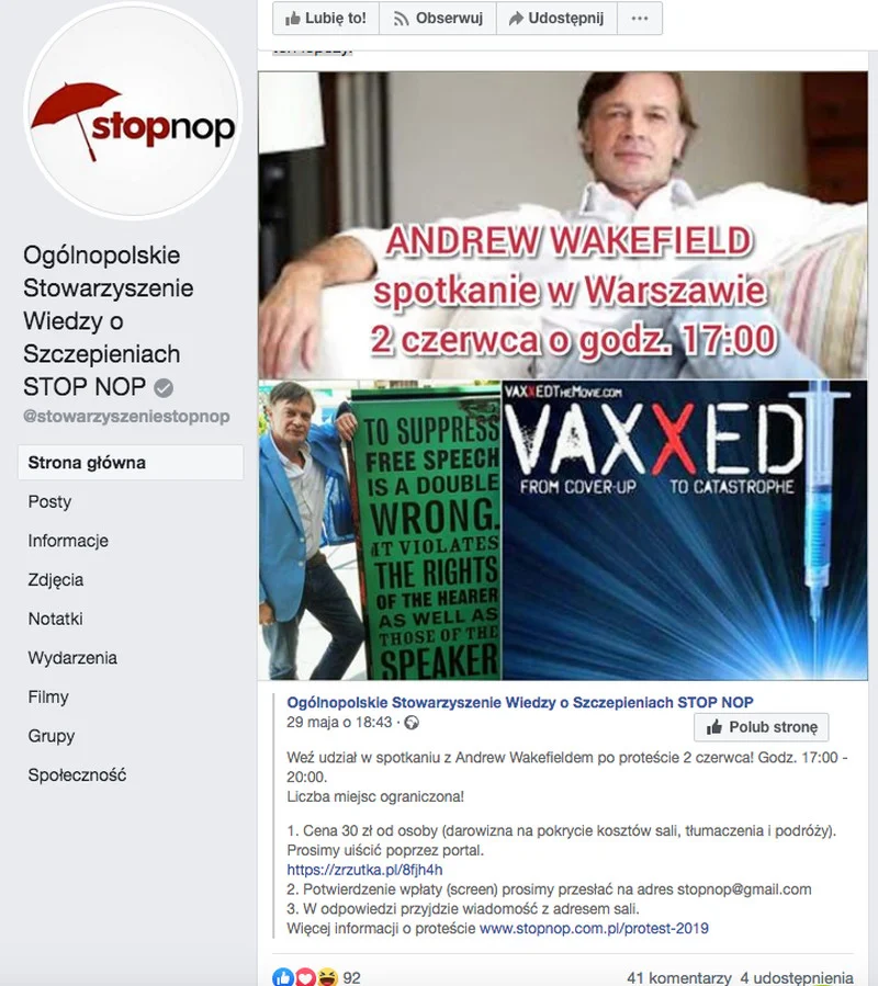 Nie podawano do publicznej wiadomości miejsca spotkania.