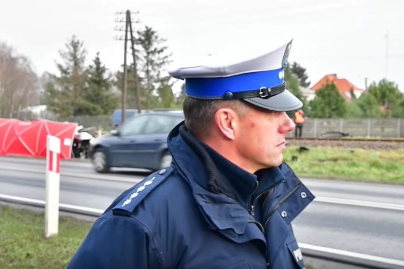 Na przejeździe pod Grudziądzem doszło do wypadku, w którym zginął Janusz Dzięcioł.