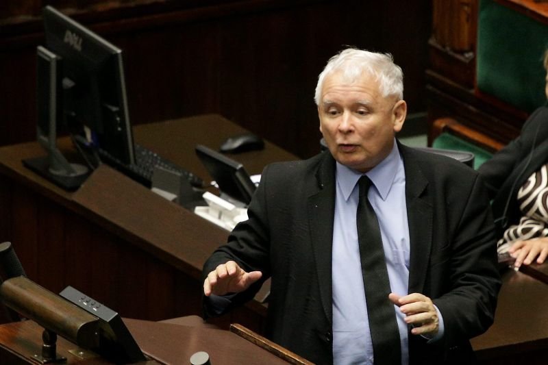 Jarosław Kaczyński podziękował podczas inauguracji Sejmu za "koniec opozycji totalnej".