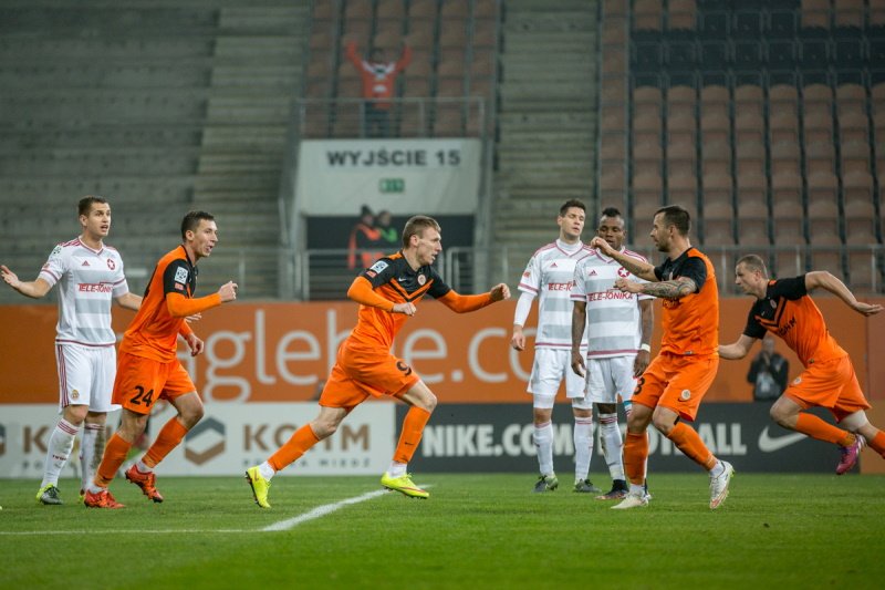 Wisła Kraków znów przegrała w lidze, tym razem wysoko z Zagłębiem w Lubinie