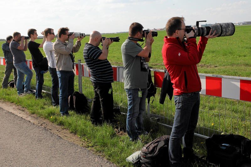 Spottersi inwestują w swój sprzęt fotograficzny i jak widać - warto.