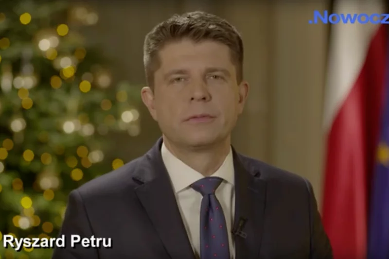 Noworoczne orędzie Ryszarda Petru z Nowoczesnej.