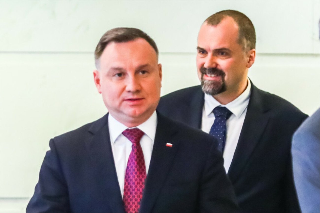 Rosjanie wkręcili Dudę na Macrona Andrzej Duda i Jakub Kumoch