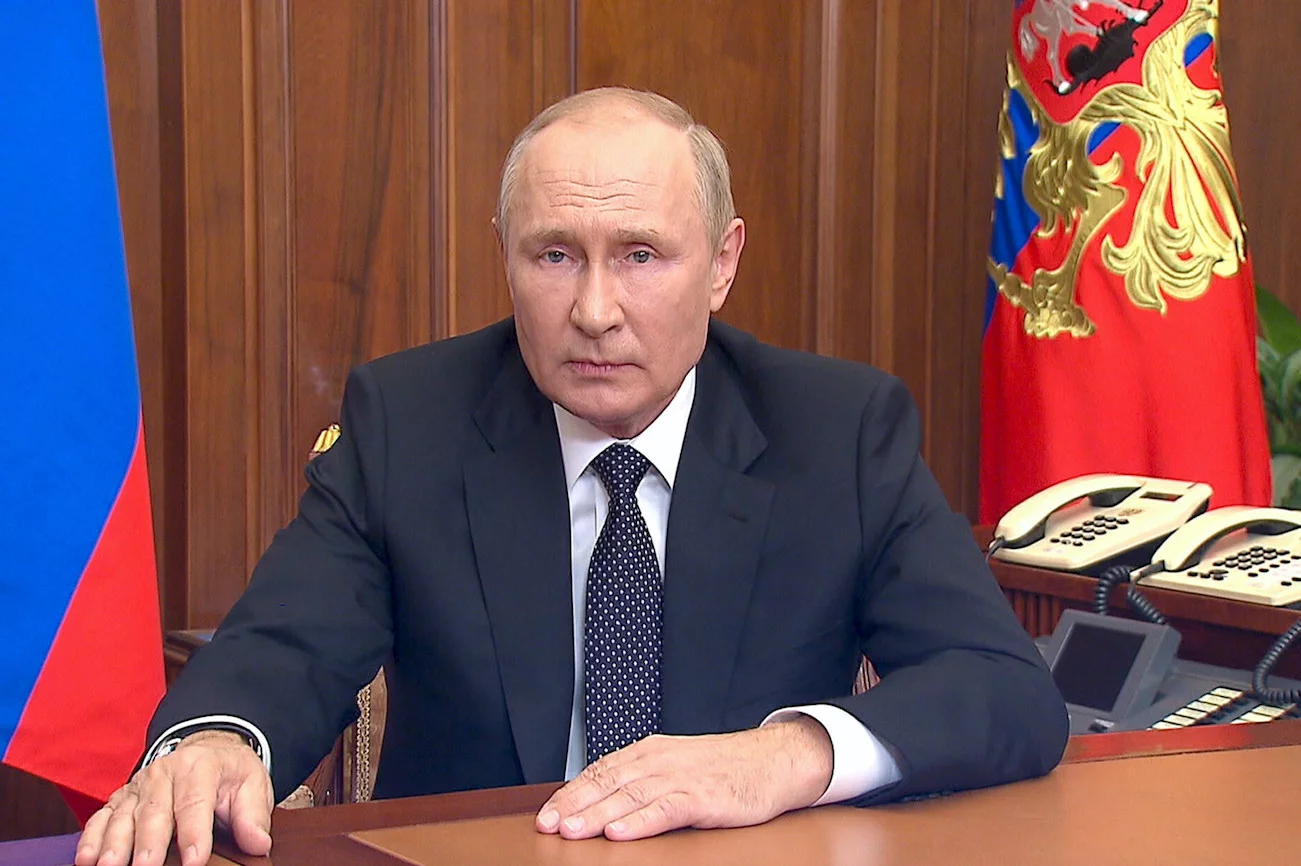 Władimir Putin, dyktator Rosji.