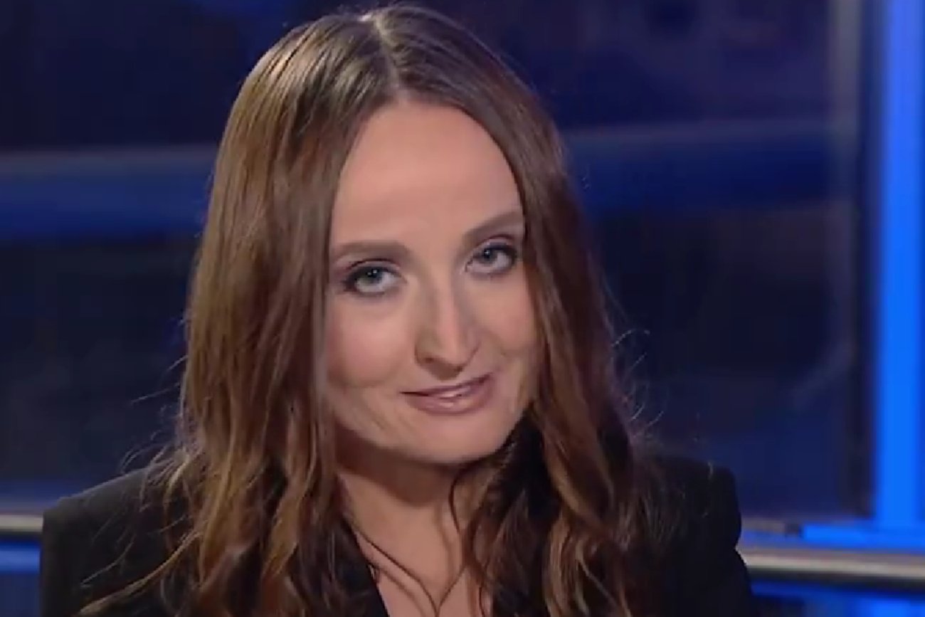 Justyna Dobrosz-Oracz prowadzi "Gościa poranka" w TVP.