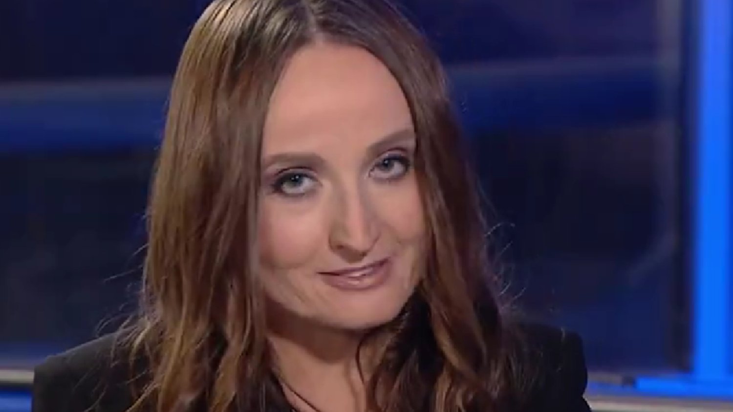 Justyna Dobrosz-Oracz prowadzi "Gościa poranka" w TVP.