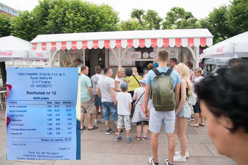Majówkowe "paragony grozy". Ceny dań i przekąsek w popularnych miejscowościach są przerażające.