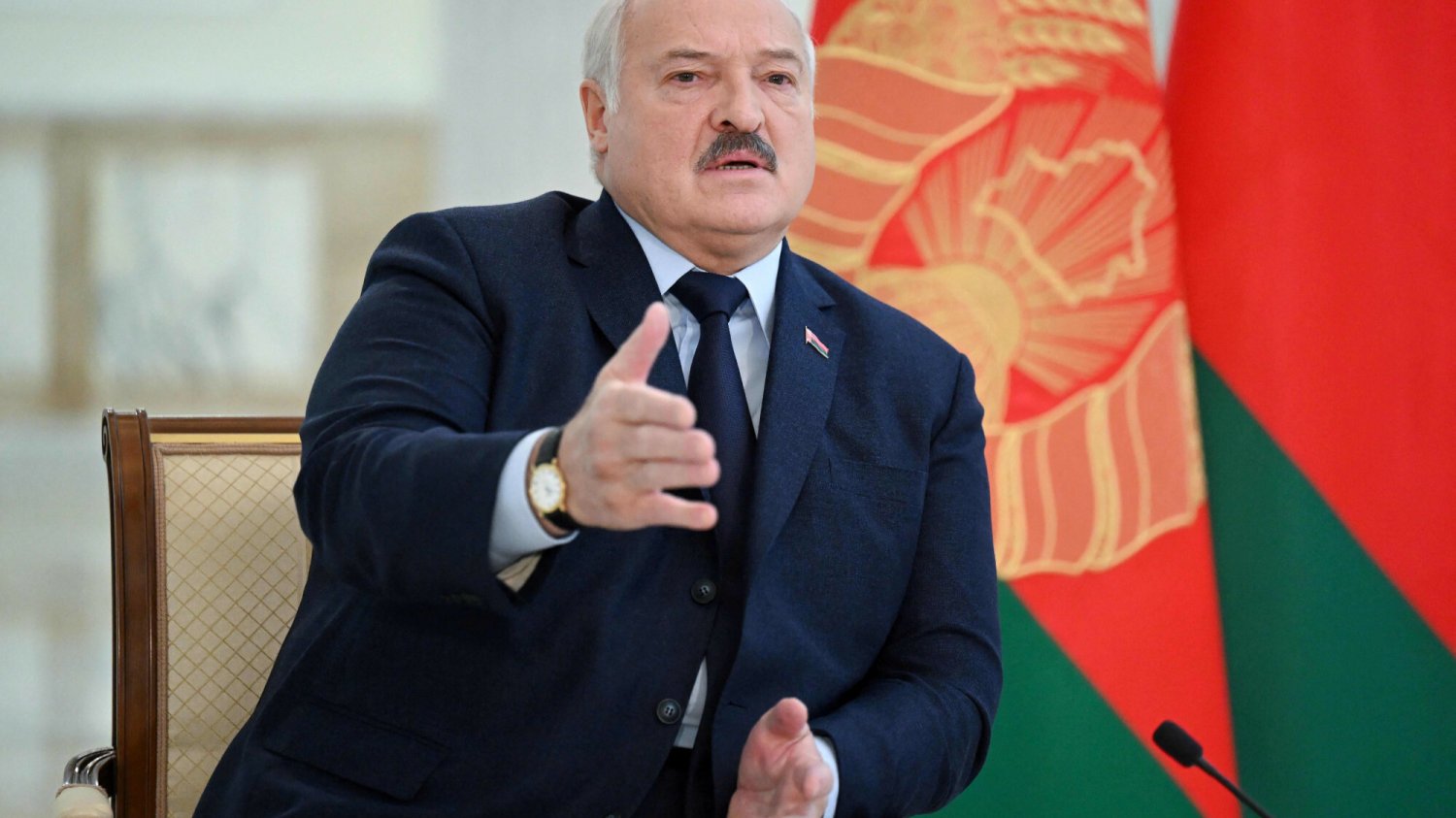 Kolumny białoruskiej armii zauważone w kierunku granicy z Litwą.