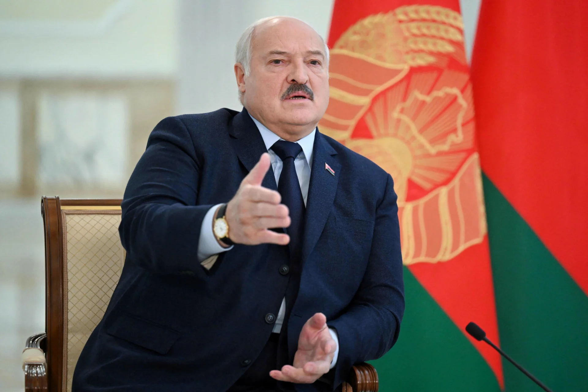 Kolumny białoruskiej armii zauważone w kierunku granicy z Litwą.