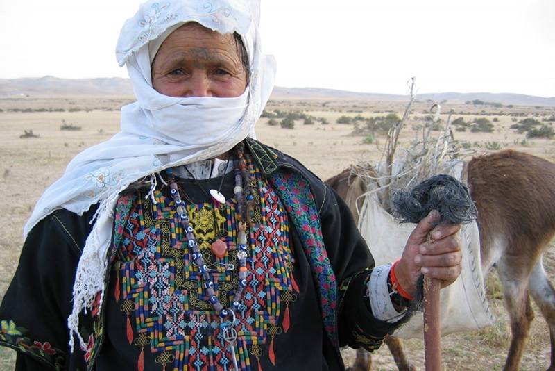 Beduinka na Pustyni Negev