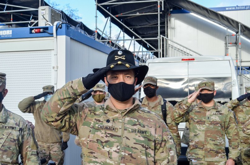 V Korpus USA rozpoczyna działalność w Polsce, Poznań, 20.11.2020.