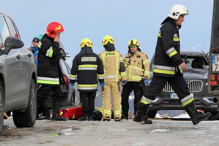 Wzruszające pożegnanie ojca i męża ofiar tragedii w Bukowinie Tatrzańskiej.