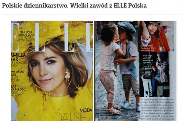 Autorka bloga Vivi&Oli jest oburzona postępowaniem magazynu "ELLE"