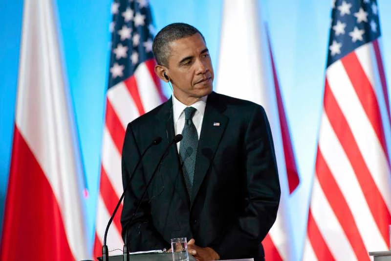 Barack Obama podczas wizyty w Polsce w 2011 roku