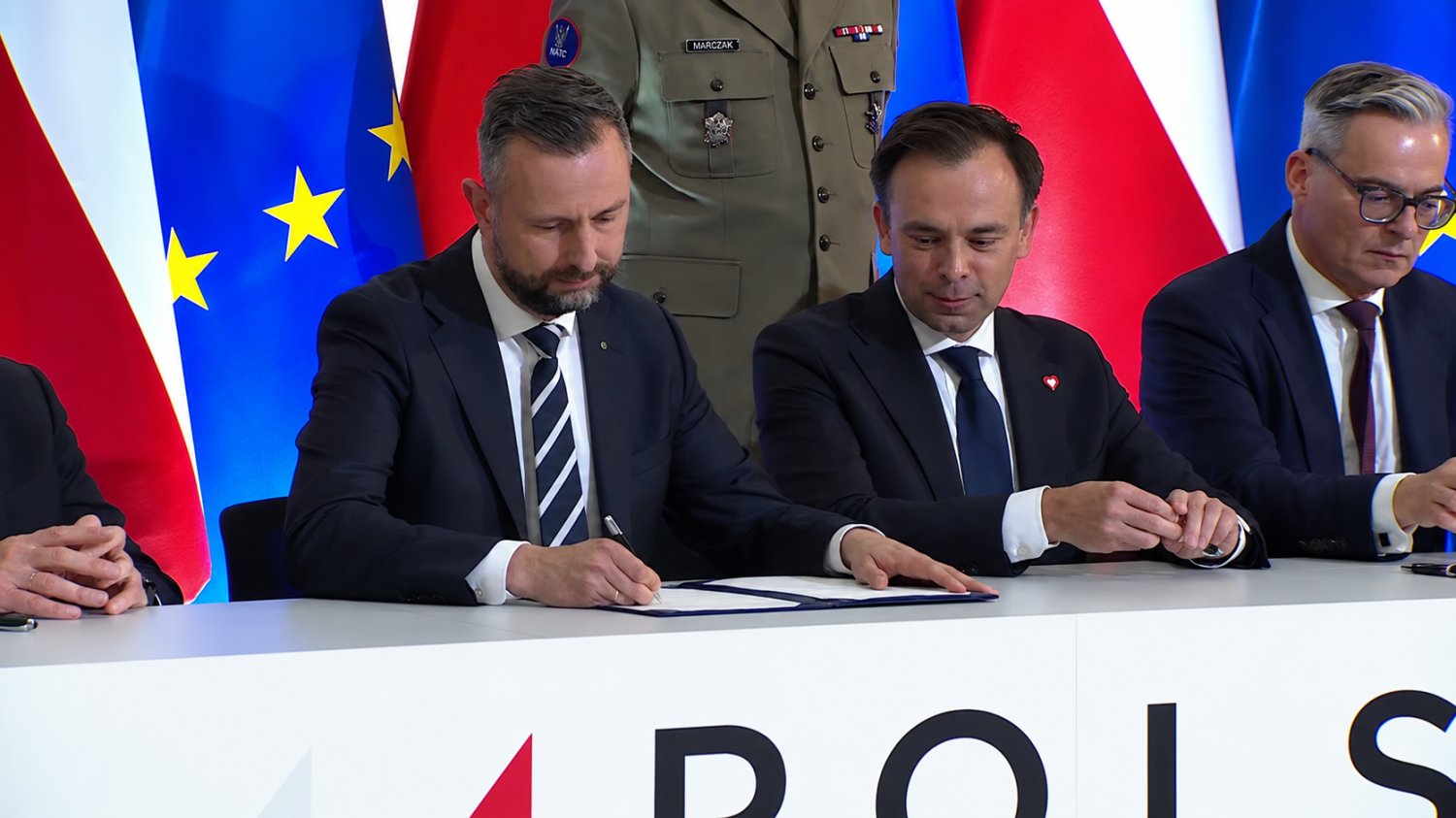 Ceremonia podpisania umowy SAFE