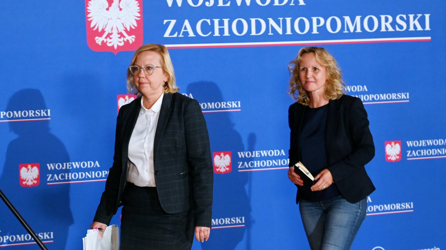 Anna Moskwa i Steffi Lemke spotkały się w Bad Saarow w Brandenburgii ws. katastrofy na Odrze.