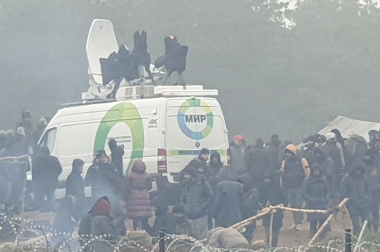 granica z Białorusią w Kuźnicy