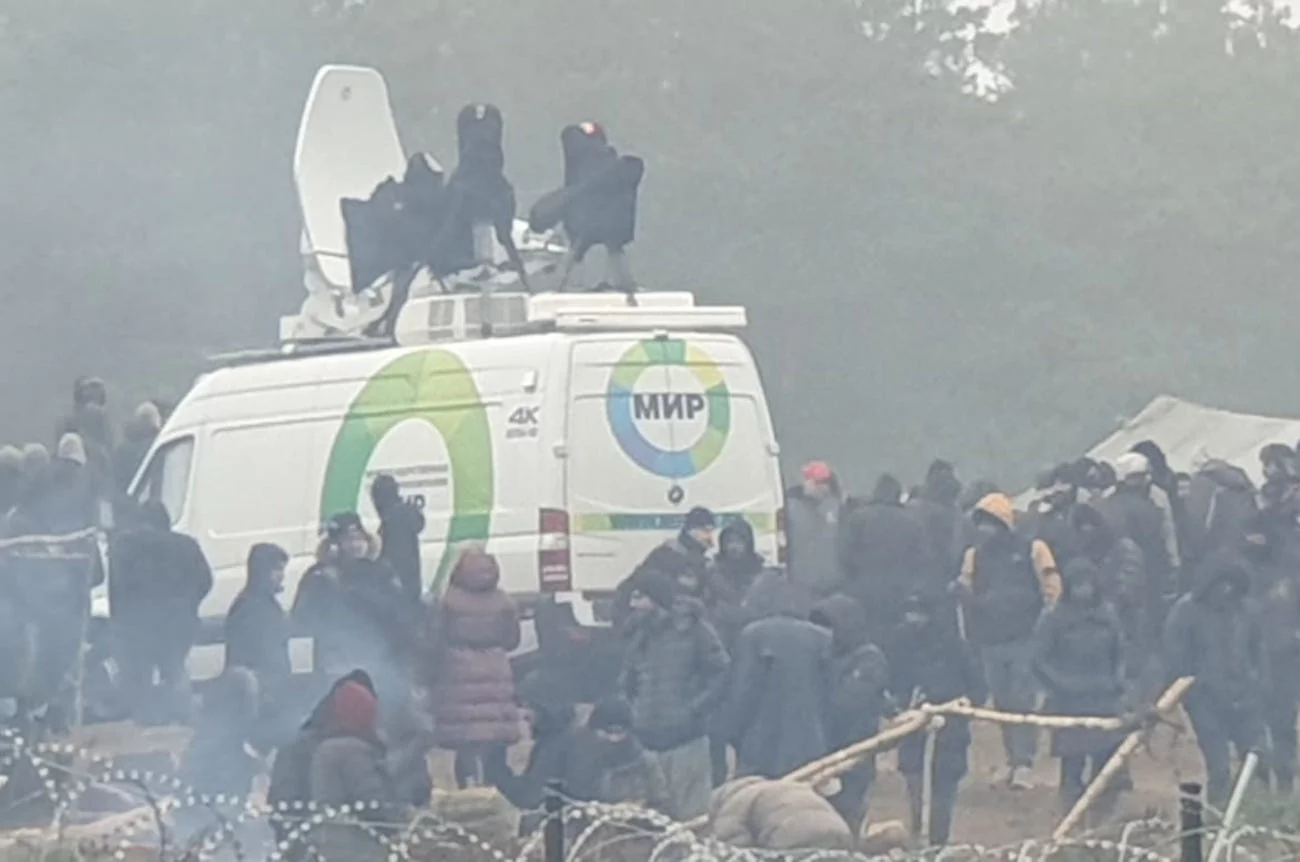 granica z Białorusią w Kuźnicy