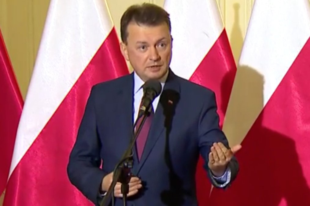 Wystarczyło jedno niewygodne pytanie, żeby Mariusz Błaszczak się zirytował.