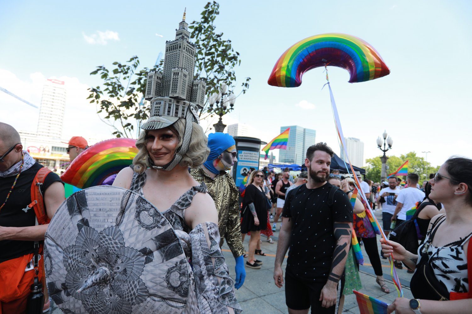 Parada Równości w sobotę 19.06.21 w Warszawie.