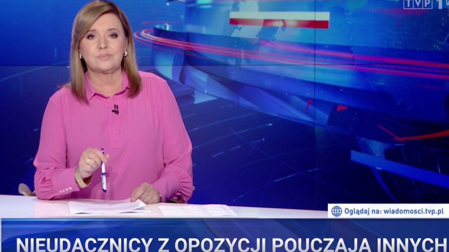 Środowe wydanie "Wiadomości TVP".