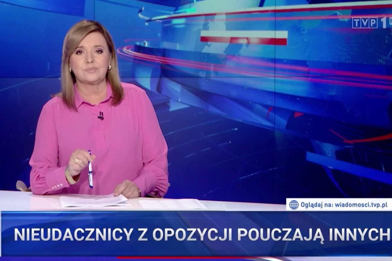 Środowe wydanie "Wiadomości TVP".