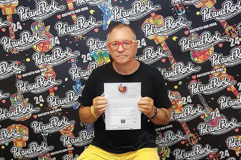 Jurek Owsiak wystosował pismo do Komendanta Miejskiego Policji w Gorzowie Wielkopolskim.