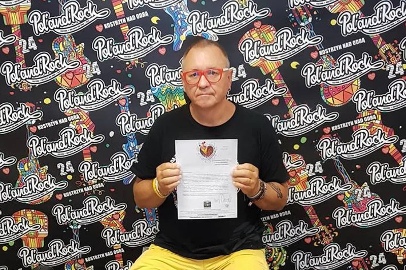 Jurek Owsiak wystosował pismo do Komendanta Miejskiego Policji w Gorzowie Wielkopolskim.