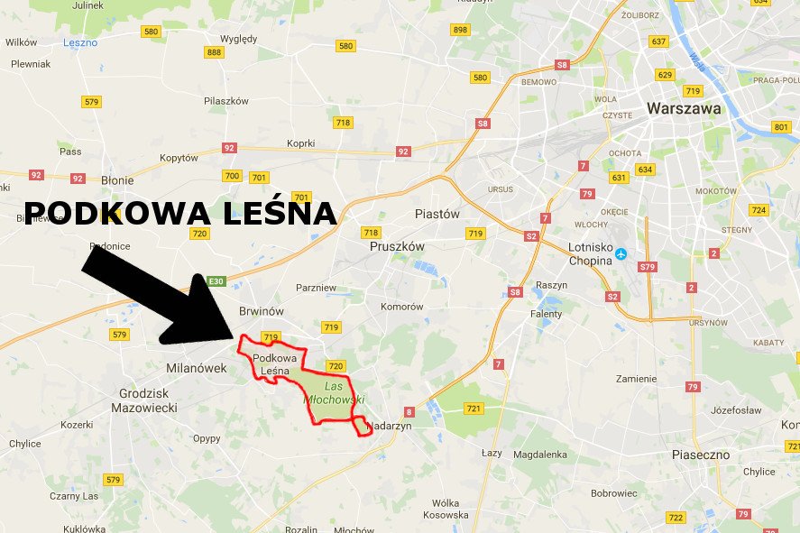 Tylko jedną małą gminę ominie nowa Warszawa.