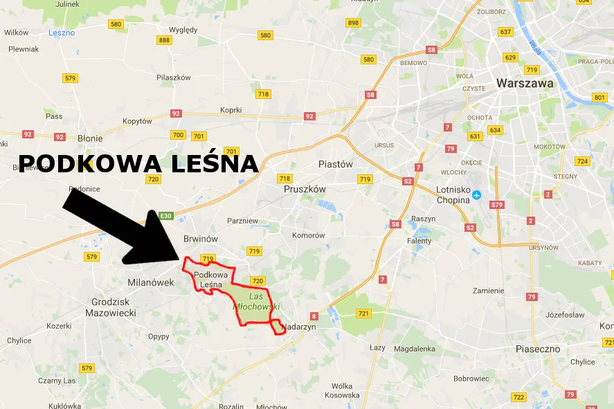 Tylko jedną małą gminę ominie nowa Warszawa.