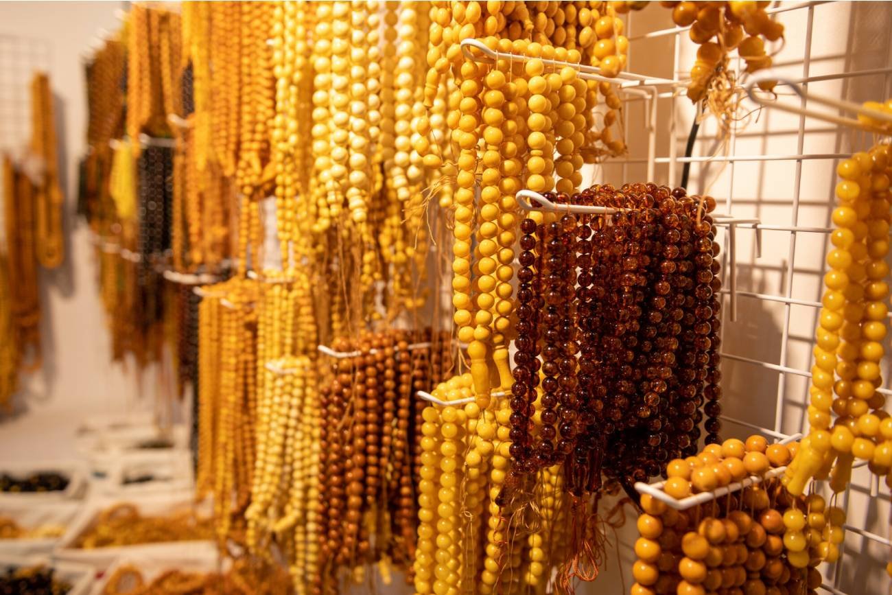 Naszyjniki z bursztynu