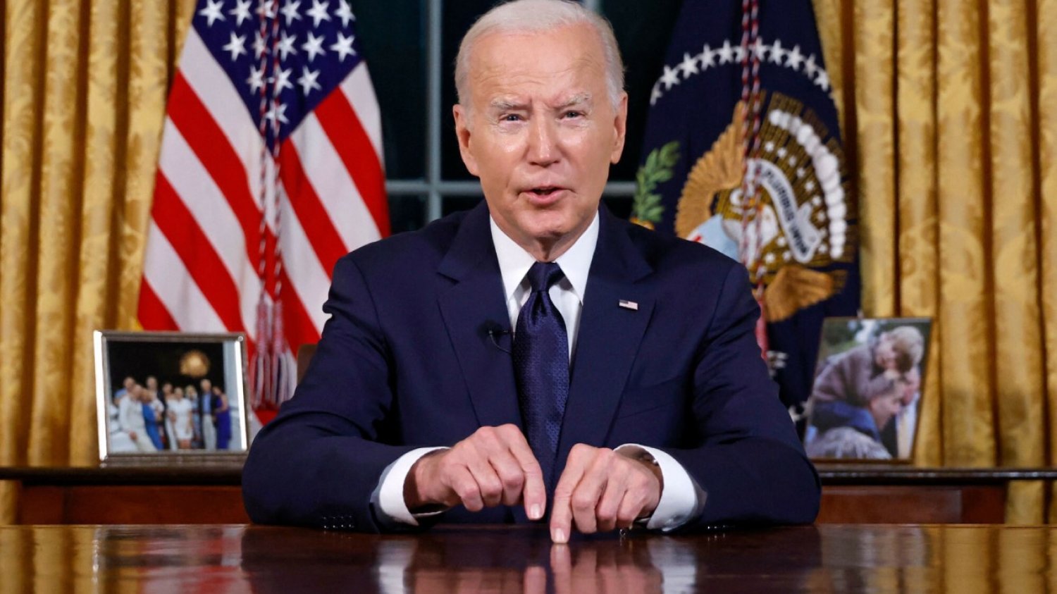 Prezydent USA Joe Biden wygłosił orędzie dot. Izraela i Ukrainy. Wskazał na zagrożenie dla Polski