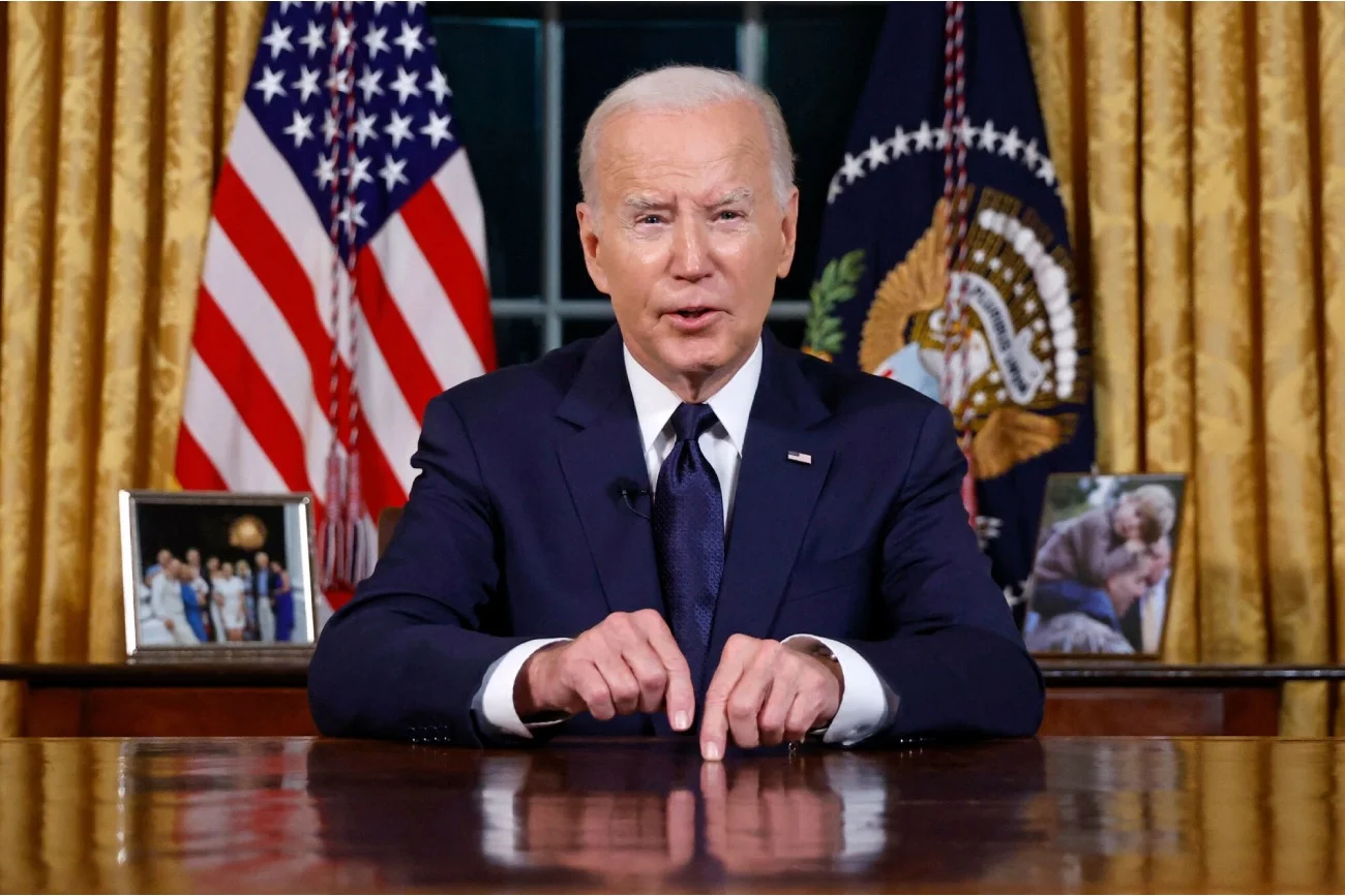 Prezydent USA Joe Biden wygłosił orędzie dot. Izraela i Ukrainy. Wskazał na zagrożenie dla Polski
