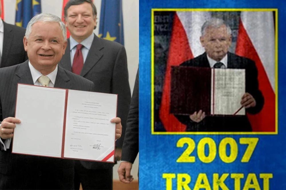 Lech i Jarosław Kaczyńscy
