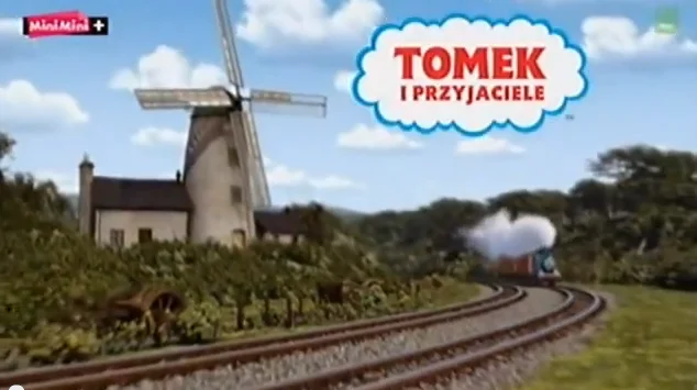 Nadjeżdżający pociąg Tomek