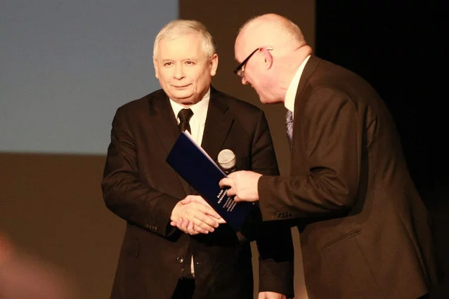 Jarosław Kaczyński i Wojciech Jasiński