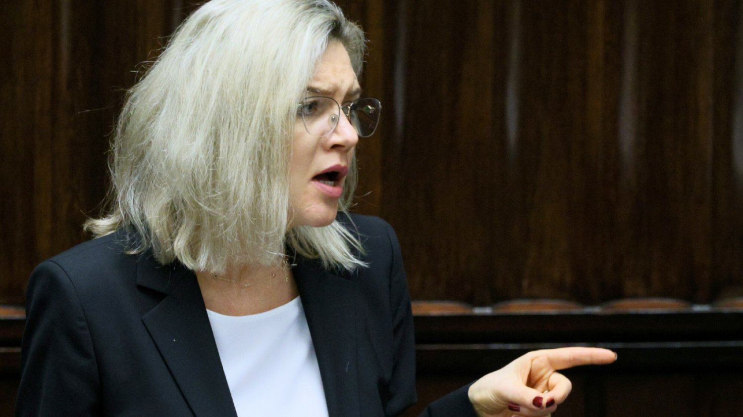 Małgorzata Wassermann krytykowana przez PiS. Chodzi o poparcie kandydata KO
