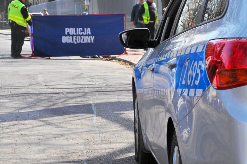 (zdjęcie jest ilustracją do tekstu) Śmiertelny wypadek na DK10 między Toruniem a Bydgoszczą.