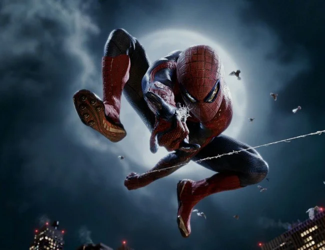 Plakat promujący "Niesamowitego Spider-Mana"