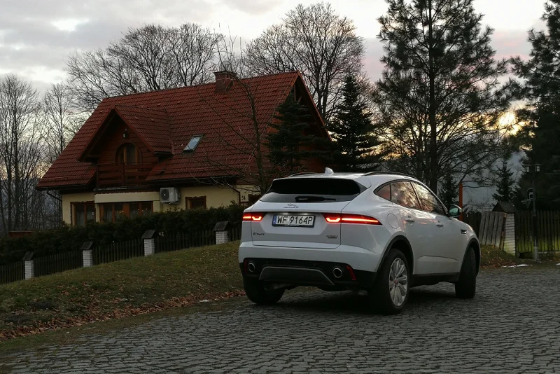 Jaguar E-Pace to zdecydowanie kot domowy, nie dziki.