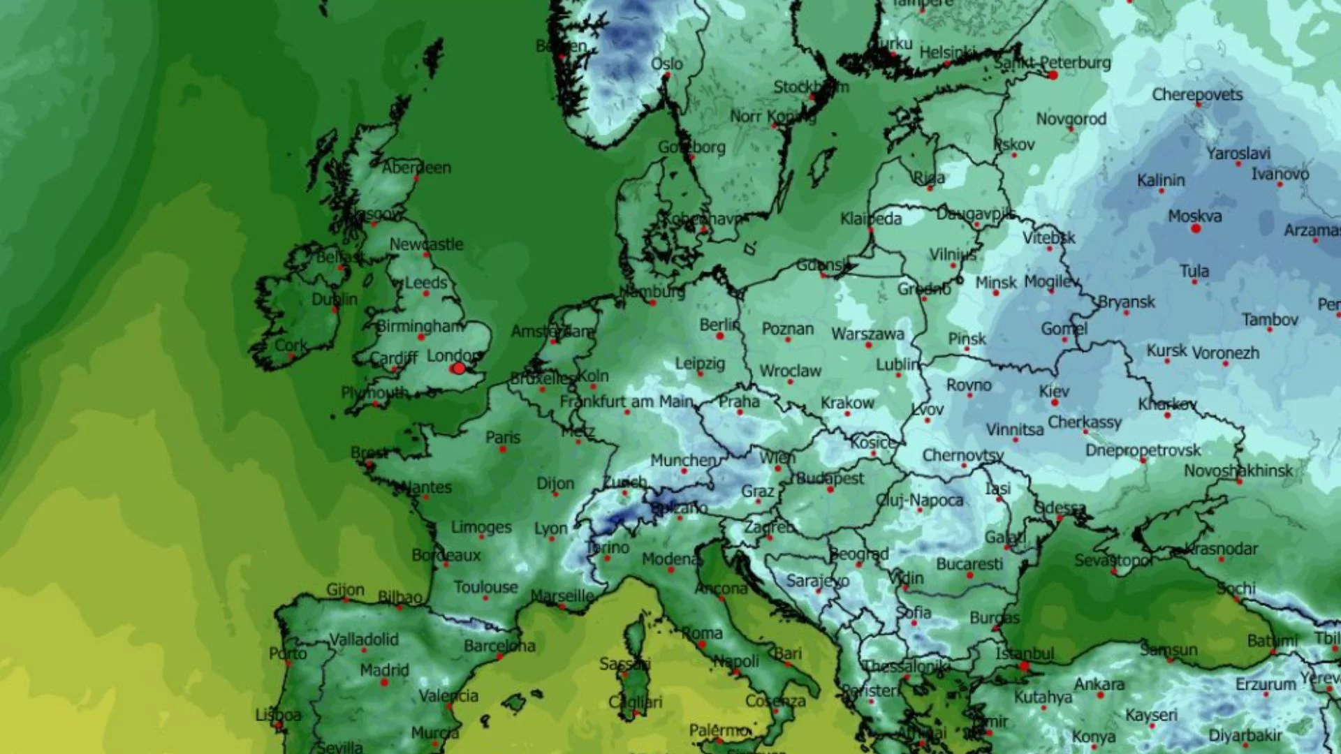 Śnieżna pogoda nie odpuszcza. Ale patrzę na prognozy i widzę powrót jesieni Jaka pogoda w kolejnych dniach?