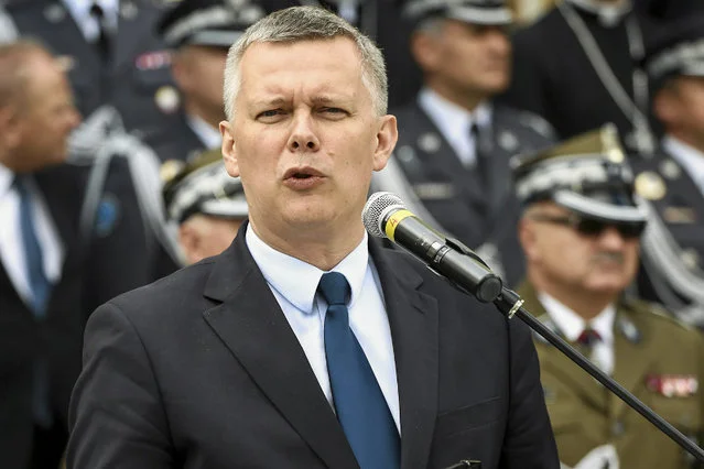 Szef Ministerstwa Obrony Narodowej Tomasz Siemoniak.