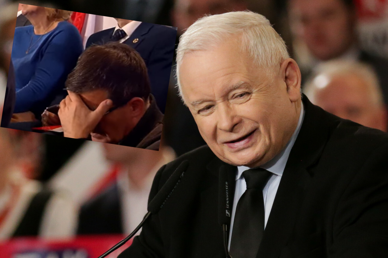 Kaczyński sypnął żartem na konwencji samorządowej. Reakcja uczestnika mówi wszystko.