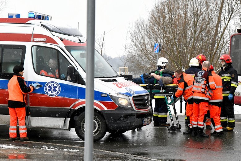 W Wolsztynie agresywny pacjent zaatakował ratownika medycznego. Zdjęcie poglądowe.