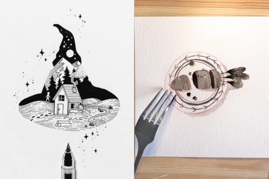 Inktober to okazja do artystycznego szaleństwa