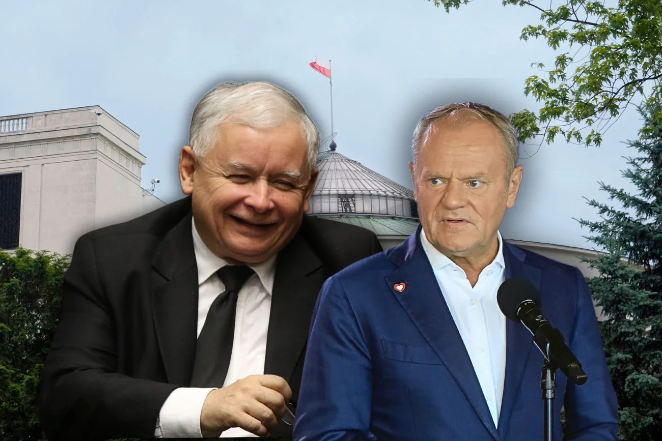 Wyniki sondażu zaniepokoją Tuska. Kaczyński i PiS mogą wrócić do władzy.
