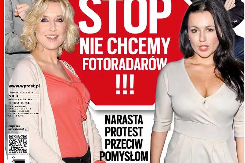 Fragment okładki najnowszego numeru tygodnika "Wprost"