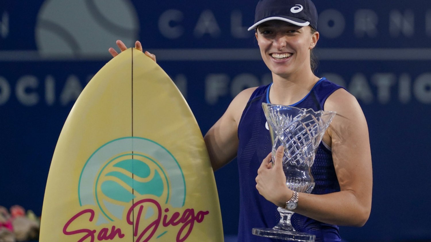 Iga Świątek w świetnym stylu zwyciężyła w turnieju WTA w San Diego. Polka wygrała swój ósmy finał w 2022 roku.